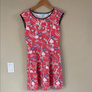 Draper James Pink Floral Mini Dress